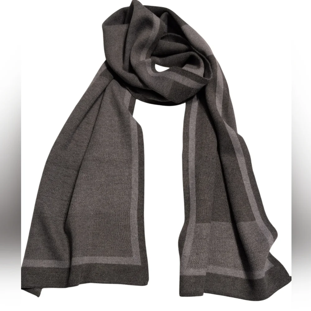 NWT Shades Of Gray Men's Geometric Scarf